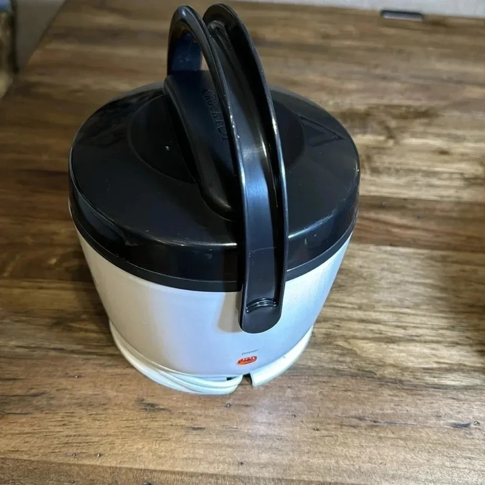 sale Crockpot Electric Lunch Box, Portable Food Warmer On-the-Go, 20oz Blk/White - Picture 5 of 15